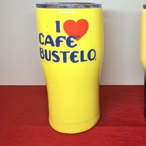 Yellow Cafe Bustelo Tumbler